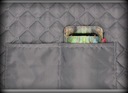 Plátená kabelka Codura vodeodolná so zipsom Bertoni Sunny - Colorfull Hlavný materiál cordura