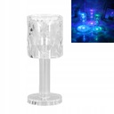 ПРОЗРАЧНЫЙ ХРУСТАЛЬ НАСТОЛЬНАЯ ЛАМПА