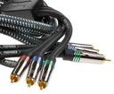 3xRCA компонентный кабель Profigold OxyPure PGV 3330
