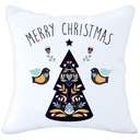 ДЕКОРАТИВНАЯ НАВУШКА 40х40 РОЖДЕСТВЕНСКАЯ С ПРИНТОМ