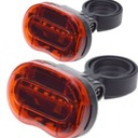 ВЕЛОСИПЕДНАЯ ФОНАРЬ Задняя, ​​3 светодиодных режима работы