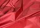 ORTALION Tkanina Wodoodporna Materiał Poliester 1m - Czerwony