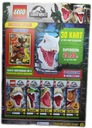 LEGO JURASSIC WORLD Cards Limited, МУЛЬТИПАКЕТ, 5 пакетиков, СЕРИЯ 3, 1 / 2023 г.