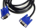 Синий кабель VGA-VGA для монитора D-SUB FULL HD