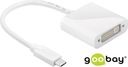 Adapter przejście USB-C na DVI DVI-D 24-pin Goobay
