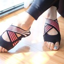 Protišmykové topánky na jogu Pilates Grip Socks Flexibilné Vrchný materiál iný