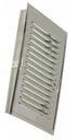 ВЕНТИЛЯЦИОННАЯ РЕШЕТКА НЕРЖАВЕЮЩАЯ 14x21 С РАМОЙ INOX
