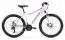Велосипед Romet JOLENE 6.2 17 M, белый, розовый и фиолетовый