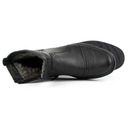 Мужские ботинки челси КОЖАНЫЕ зима 252 черные 40