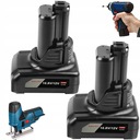 Профессиональный аккумулятор 2x для Bosch GBA 12 В 6,0 Ач