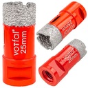 OTWORNICA DIAMENTOWA KORONKA WIERTŁO 25 MM DO GRESU CERAMIKA SZLIFIERKI M14