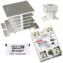 РЕЛЕ ССР 40А DA DC-AC ФОТЕК + РАДИАТОР ДЛЯ РЕЛЕ + ТЕРМОСМАЗКА