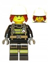 Минифигурка женщины-пожарного LEGO CITY cty1254 НОВАЯ