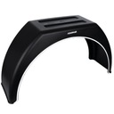 Одиночное пластиковое крыло с плоским доменным домом