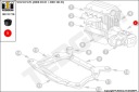 INSERT COUSSINS MOTEUR BOÎTE ARRIÈRE VOLVO S60 S80 V70 XC70 XC90photo 16