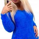 F519 SWETER DAMSKI ALPAKA Z DEKOLTEM CHABER r. 38