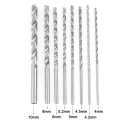8 PIÈCES TRÈS LONG WIERTLO KRETE AVEC ACIER SZYBKOTNACEJ AVEC PROSTYM 2Aphoto 6
