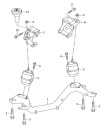 ПОДУШКА ДВИГУНА 3.6 FSI AUDI Q7 4L 7L8199131A  (16719378342) фото min 8