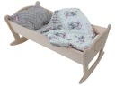 КОЛЫБКА ДЛЯ КУКЛ С ГРАВИРОВКОЙ M. MINKY BEDDING