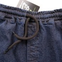 GRUBE LOLO Spodnie Joggery Niebieski Jeans / XL Zapięcie brak
