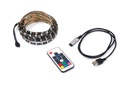 СВЕТОДИОДНАЯ ЛЕНТА RGB 5В С ПУЛЬТОМ USB 3M ПОДСВЕТКА ДЛЯ ТЕЛЕВИЗОРА 3M