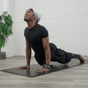 коврик для йоги myga - Alignment 6mm XL - черный