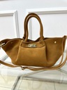 Taška Cassi z prírodnej kože Odtieň karamelový