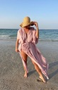 Boho Pareo-Sukienka Plażowa maxi z MUŚLINU PL prod