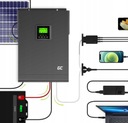Солнечный инвертор Солнечный инвертор с отключенной сеткой MPPT 2000 Вт 24 В GC