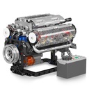 Mould King Technic (V8) Osemvalcový benzínový motor Building Blocks Toys Kód výrobcu WX10088