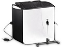 NAMIOT 40CM Z ŻARÓWKAMI 22W + STATYW - MINI STUDIO