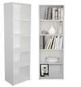 Книжный шкаф EWA, 50 см, белый, офис, шкаф-купе