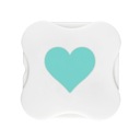 МАГНИТНЫЙ ДЕКОРАТИВНЫЙ ДЫРОКОЛ 3,8 СМ СЕРДЦЕ 001