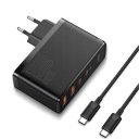 ЗАРЯДНОЕ УСТРОЙСТВО BASEUS FAST GaN PD ДЛЯ ТЕЛЕФОНА МОЩНЫЙ БЛОК ПИТАНИЯ 100 ВТ ДЛЯ НОУТБУКА