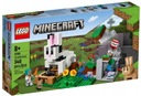 KLOCKI LEGO MINECRAFT 21181 KRÓLICZA FARMA