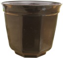 КРЫШКА 26 КОРИЧНЕВАЯ ДЕКОРАТИВНАЯ ДЛЯ ЦВЕТОЧНЫХ ГАЗОВ