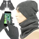 КОМПЛЕКТ МУЖСКОЙ, ШАПКА+ЮБКА+ПЕРЧАТКИ, зима