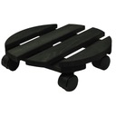 ПЛАТФОРМА ДЕРЕВЯННАЯ ПОДСТАВКА ДЛЯ ЦВЕТКА, ЦВЕТОЧНЫЙ ГОРШОК НА КОЛЕСАХ, СЪЕМНАЯ