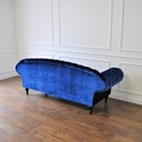 Sofa Pikowana Chesterfield Glamour Fabia 3 os. Szerokość mebla 235 cm