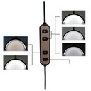 Kozmetická stolná lampa LED luk bez tieňa pre procedúry make-upu rias Druh stolový