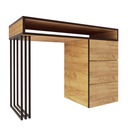 ПРОМЫШЛЕННЫЙ СТОЛ ЛОФТ ТРУОДАЛЬНЫЙ СТОЛИК ЛОФТ СИСТЕМА KLARA CRAFT ДУБ ЗОЛОТОЙ