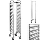 Складная тележка для общественного питания на 20 лотков GN 1/1.