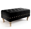 Пуф подставка для ног, декорированная булавками, 80 см RU Мебель