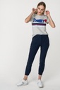 TOMMY HILFIGER TMAVOMODRÉ NOHAVICE ZIPS (29) Značka Tommy Hilfiger