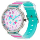 Детские часы Time Teacher с бирюзовым узором