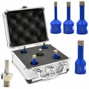 НАБОР КОРОНОК ЗЕЛЕНЫХ АЛМАЗНЫХ ПИЛОВ 5 шт. 6-12 мм M14