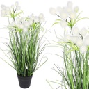 ИСКУССТВЕННАЯ ТРАВА ЦВЕТЫ шар РАСТЕНИЕ В ГОРШКЕ 50 см