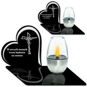 СОЛНЕЧНЫЙ СВЕТОДИОДНЫЙ ГРАФ, БОЛЬШАЯ СТАТУЭТКА ДЛЯ КЛАДБИЩА, МОГИЛЫ