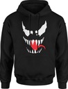 BLUZA MĘSKA Z KAPTUREM VENOM MARVEL 280G/M2 R. XXL