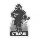 B06 - наклейка ПОЖАРНЫЙ, пожарная команда